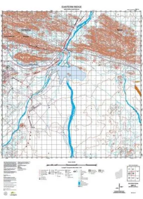 2851-2 Eastern Ridge Topographic Map by Landgate (2015)