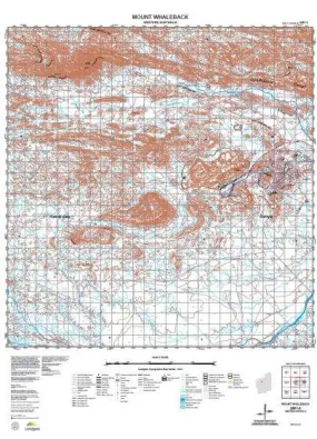 2851-3 Mount Whaleback Topographic Map by Landgate (2015)