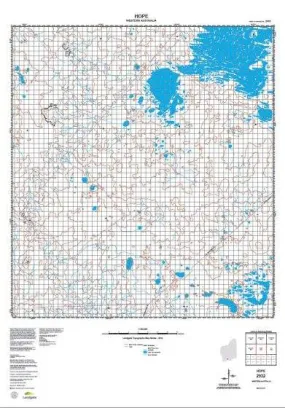 2932 Hope Topographic Map by Landgate (2015)