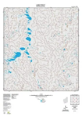 2934 Lake Percy Topographic Map by Landgate (2015)