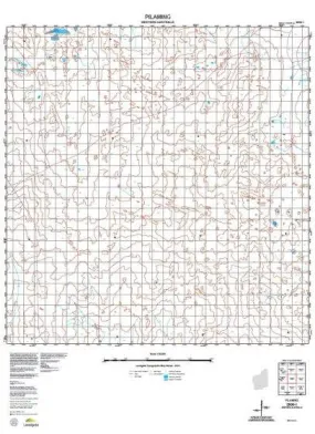 2936-1 Pilaming Topographic Map by Landgate (2015)