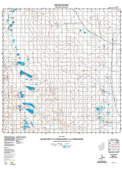 2937-2 Nearanging Topographic Map by Landgate (2015)