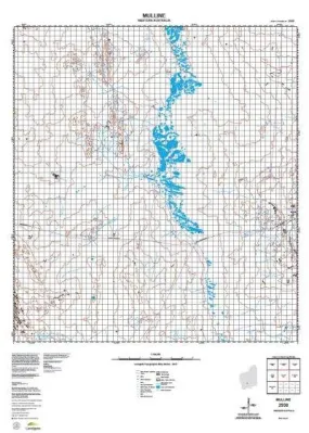 2938 Mulline Topographic Map by Landgate (2015)