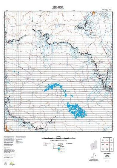2943 Yeelirrie Topographic Map by Landgate (2015)