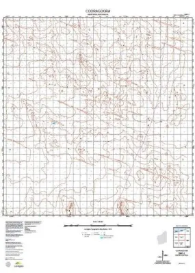 2957-1 Cooragoora Topographic Map by Landgate (2015)