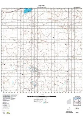 2957-4 Telygel Topographic Map by Landgate (2015)