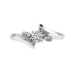 3 Stone Diamond Engagement Ring (0.10 ct. tw.)