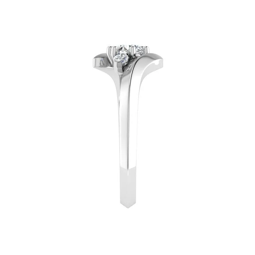 3 Stone Diamond Engagement Ring (0.10 ct. tw.)