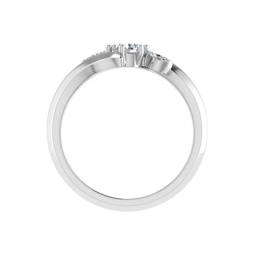 3 Stone Diamond Engagement Ring (0.10 ct. tw.)