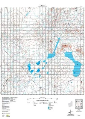 3037-2 Credo Topographic Map by Landgate (2015)