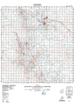 3037-4 Davyhurst Topographic Map by Landgate (2015)