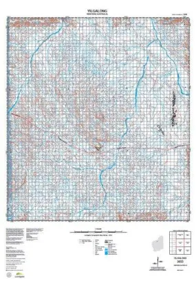 3055 Yilgalong Topographic Map by Landgate (2015)