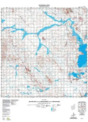 3136-4 Kunanalling Topographic Map by Landgate (2015)