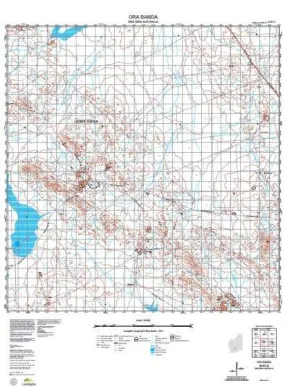 3137-3 Ora Banda Topographic Map by Landgate (2015)