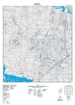 3139 Melita Topographic Map by Landgate (2015)