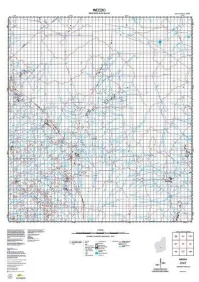 3141 Weebo Topographic Map by Landgate (2015)