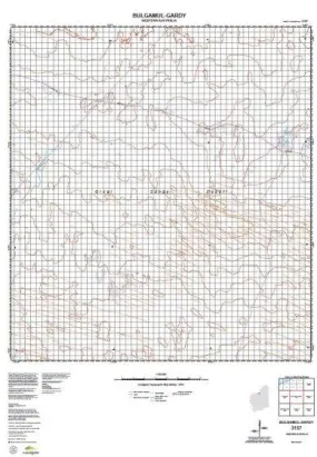 3157 Bulgamul-Gardy Topographic Map by Landgate (2015)