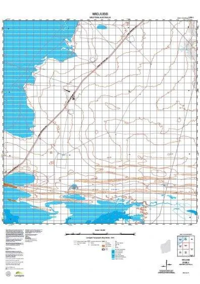3158-1 Widjubb Topographic Map by Landgate (2015)