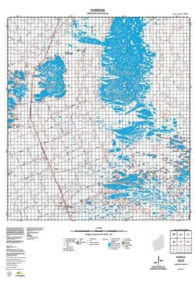 3232 Dundas Topographic Map by Landgate (2015)