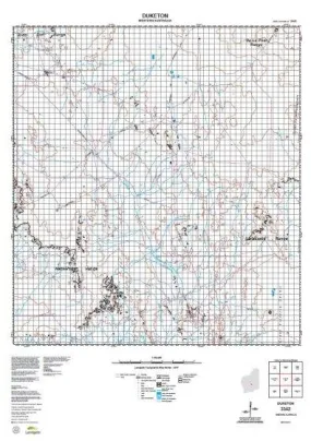 3342 Duketon Topographic Map by Landgate (2015)