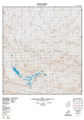 3359 Cudalgarra Topographic Map by Landgate (2015)