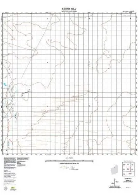 3360-3 Stony Hill Topographic Map by Landgate (2015)