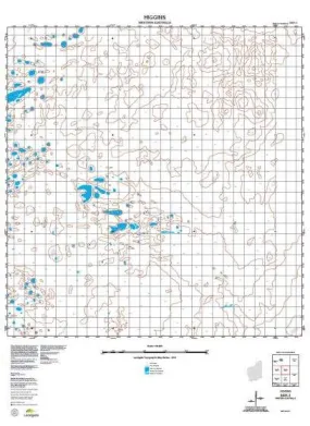 3431-1 Higgins Topographic Map by Landgate (2015)