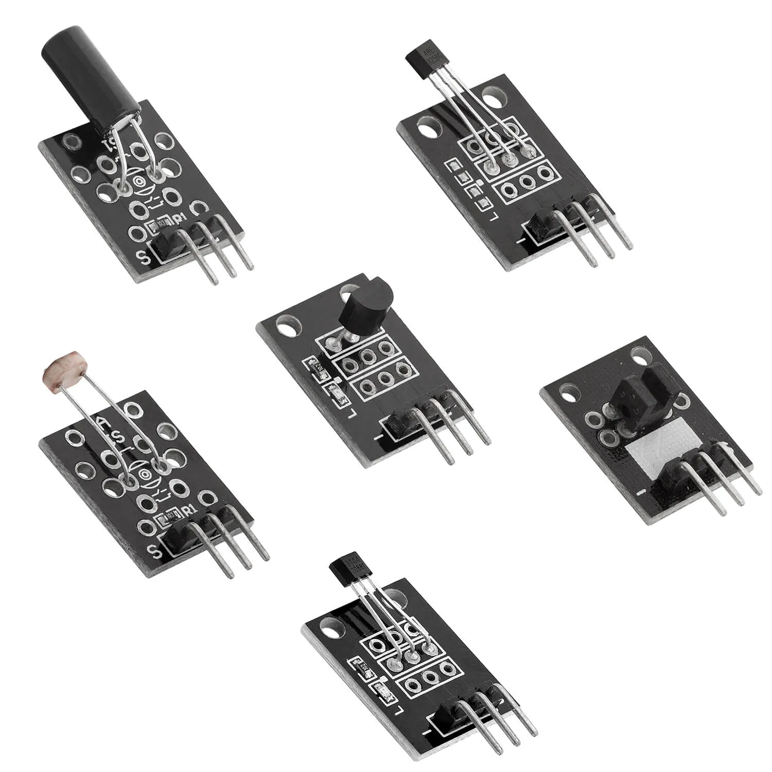 35 in 1 Sensorenkit Modulkit und Zubehörkit kompatibel mit Arduino und Raspberry Pi
