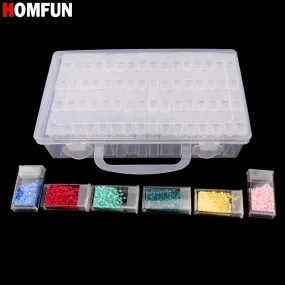 64 Grid Diamond Storage Box - Diamond Painting Accessories, Plastic Storage Box