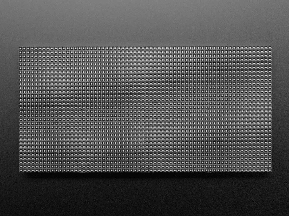 64x32 RGB LED Matrix - 4mm pitch