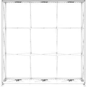 8' Embrace Backlit Trade Show Display - Hardware Kit