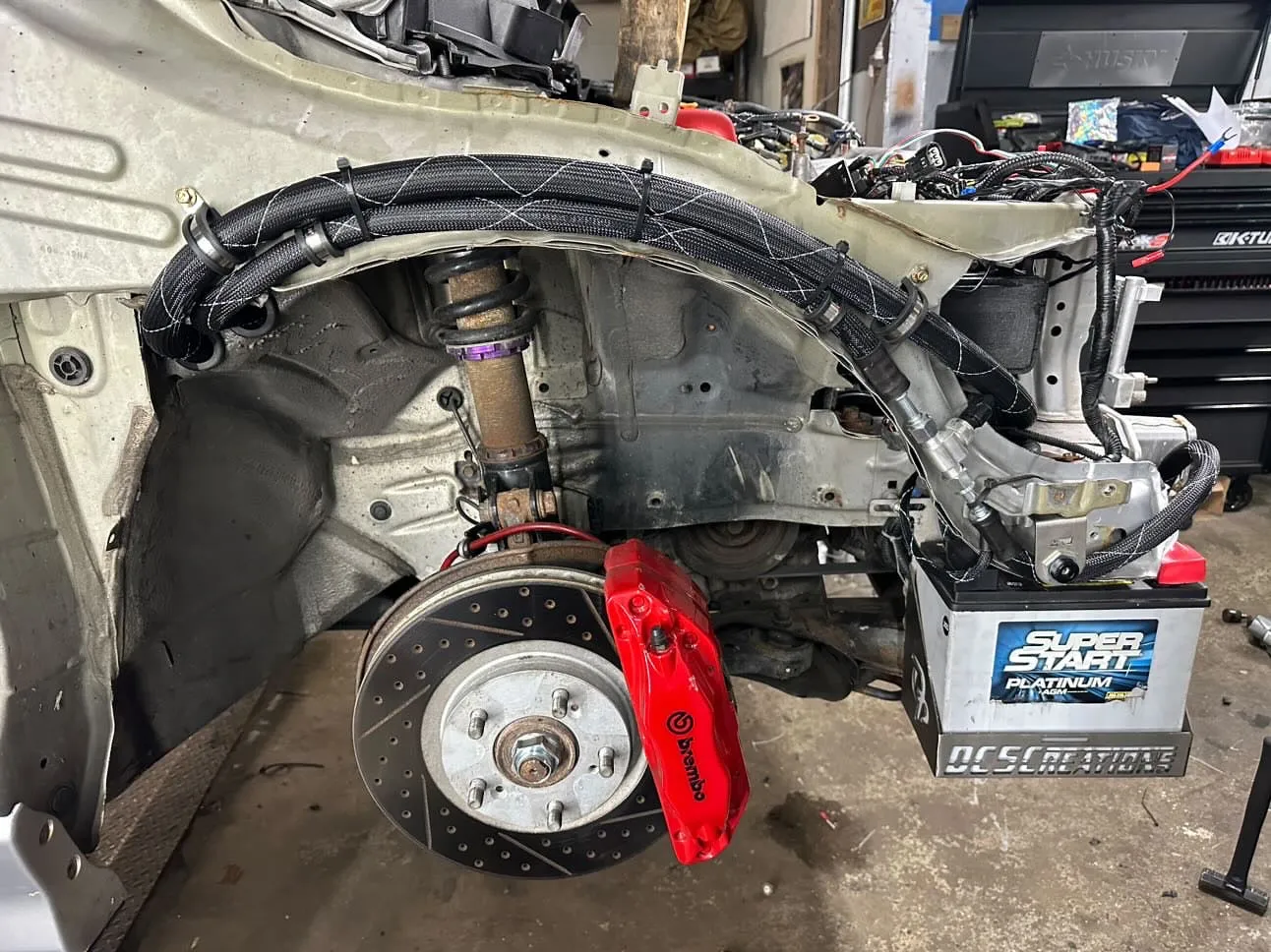 8TH GEN BATTERY RELOCATION KIT