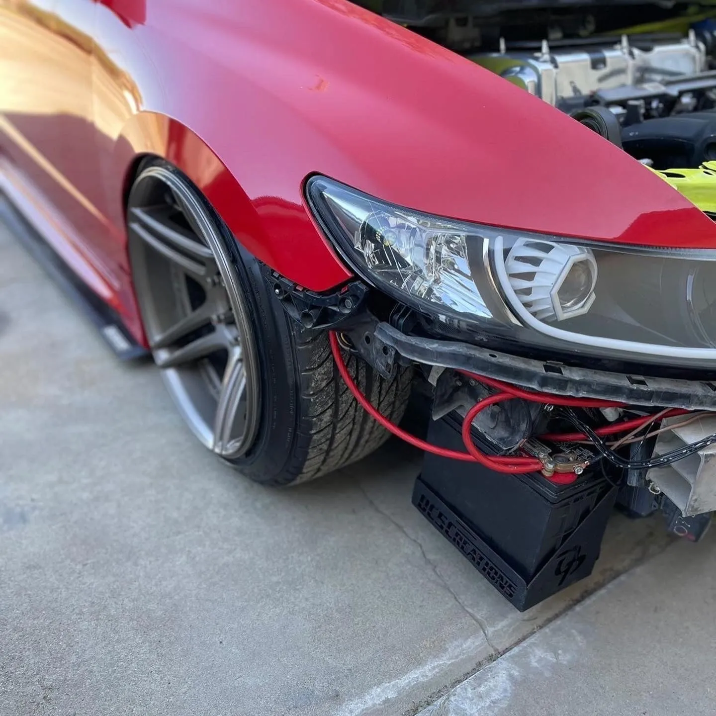 8TH GEN BATTERY RELOCATION KIT