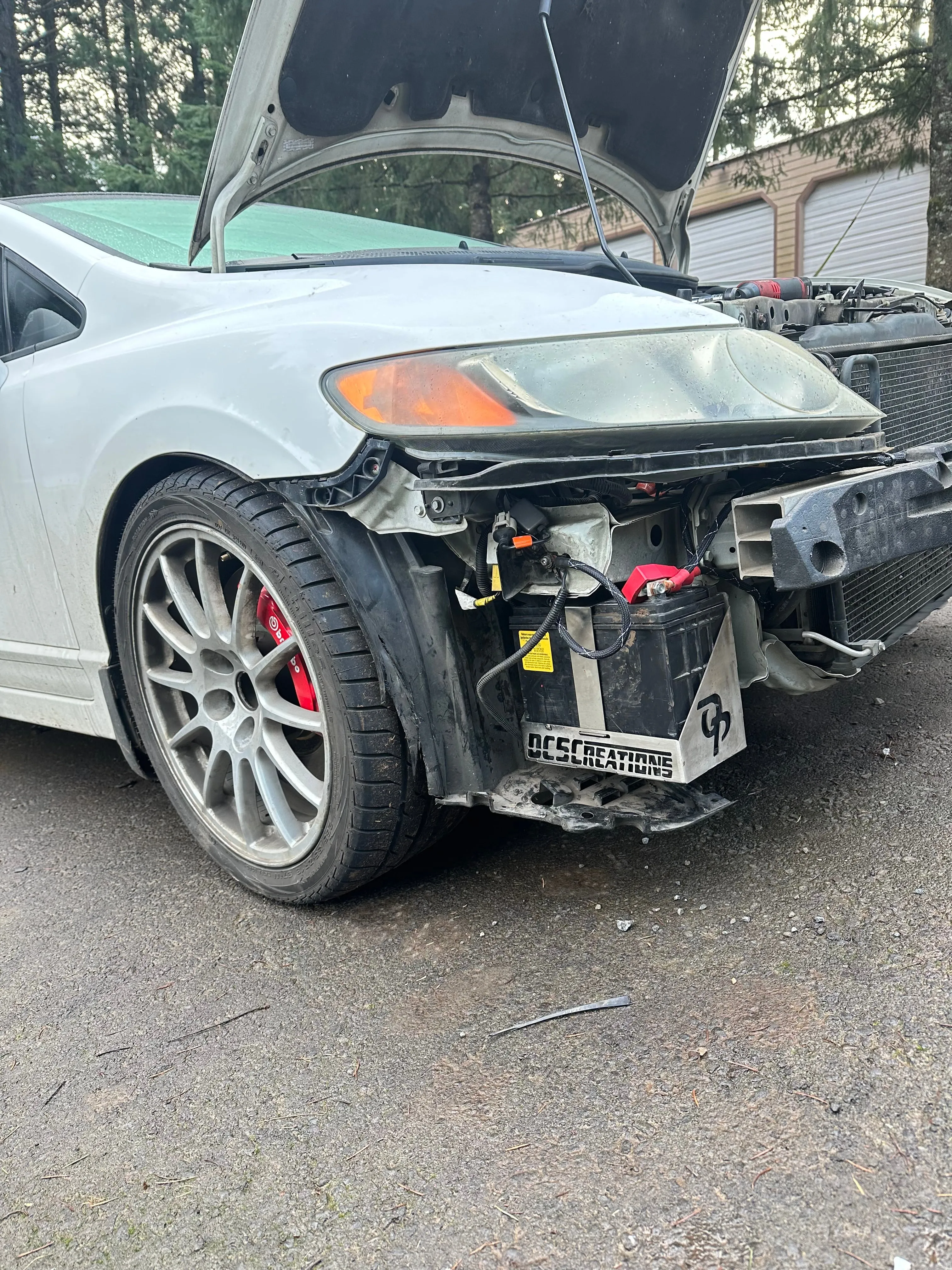 8TH GEN BATTERY RELOCATION KIT