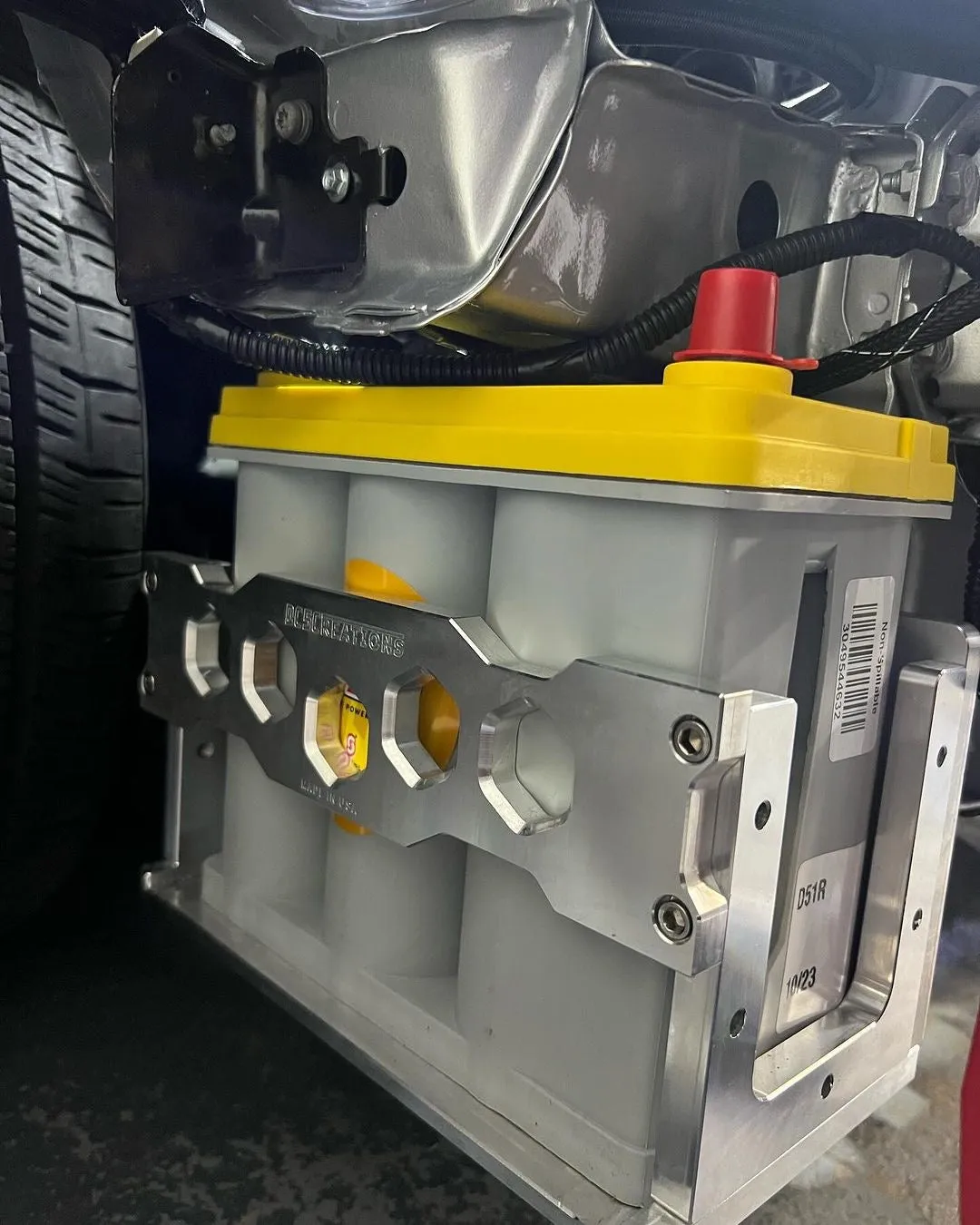 8TH GEN BATTERY RELOCATION KIT