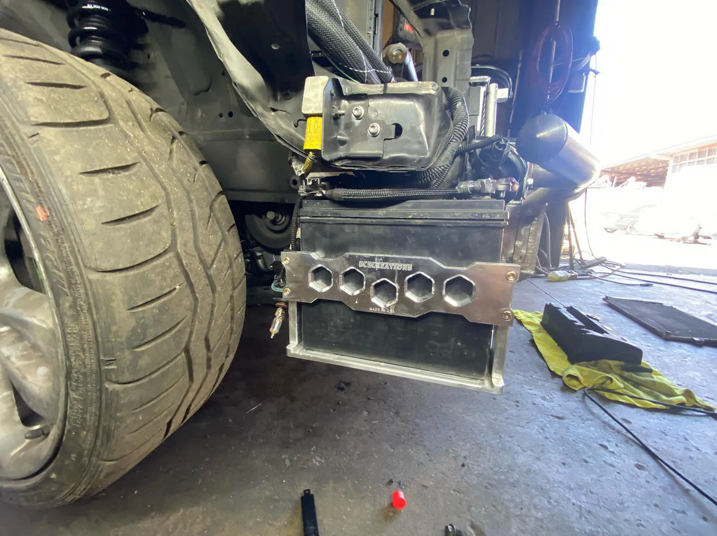 8TH GEN BATTERY RELOCATION KIT