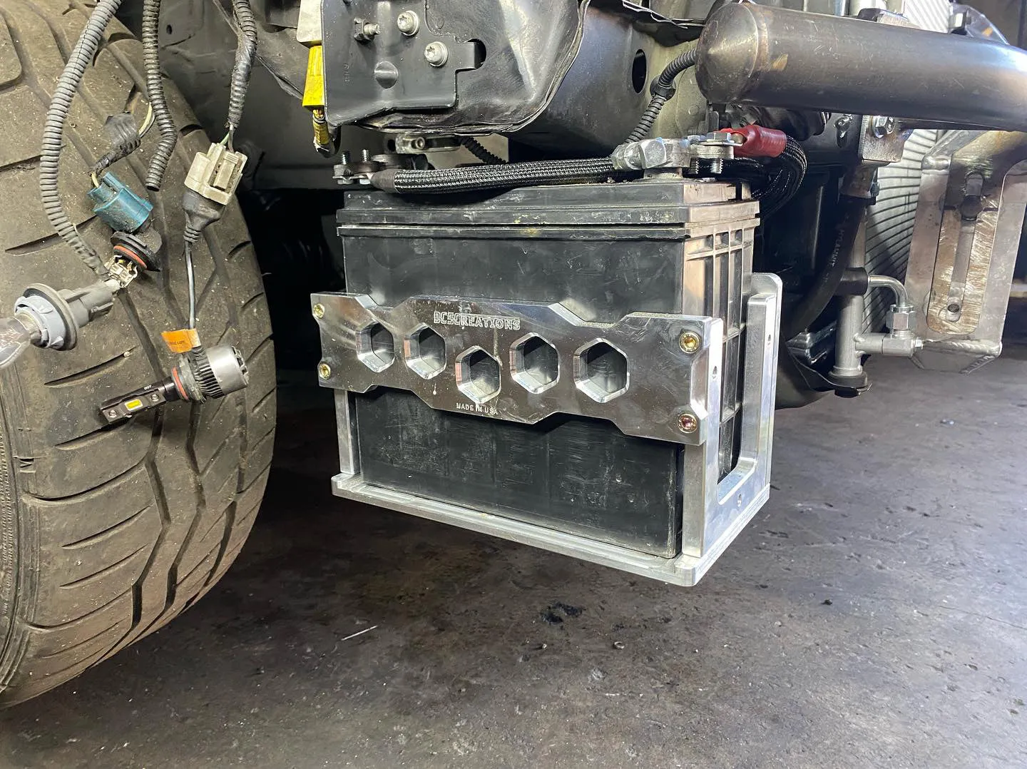 8TH GEN BATTERY RELOCATION KIT