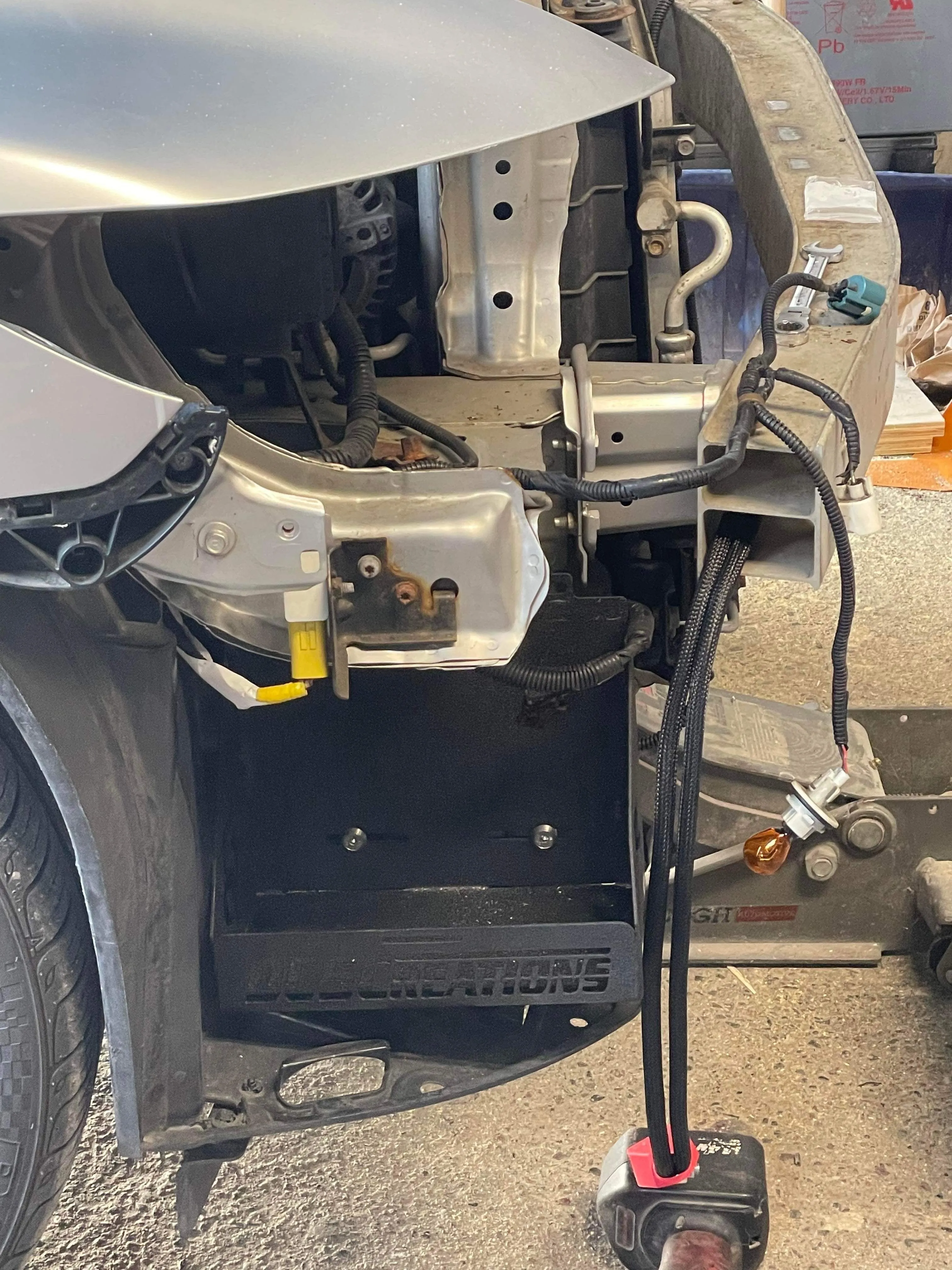 8TH GEN BATTERY RELOCATION KIT