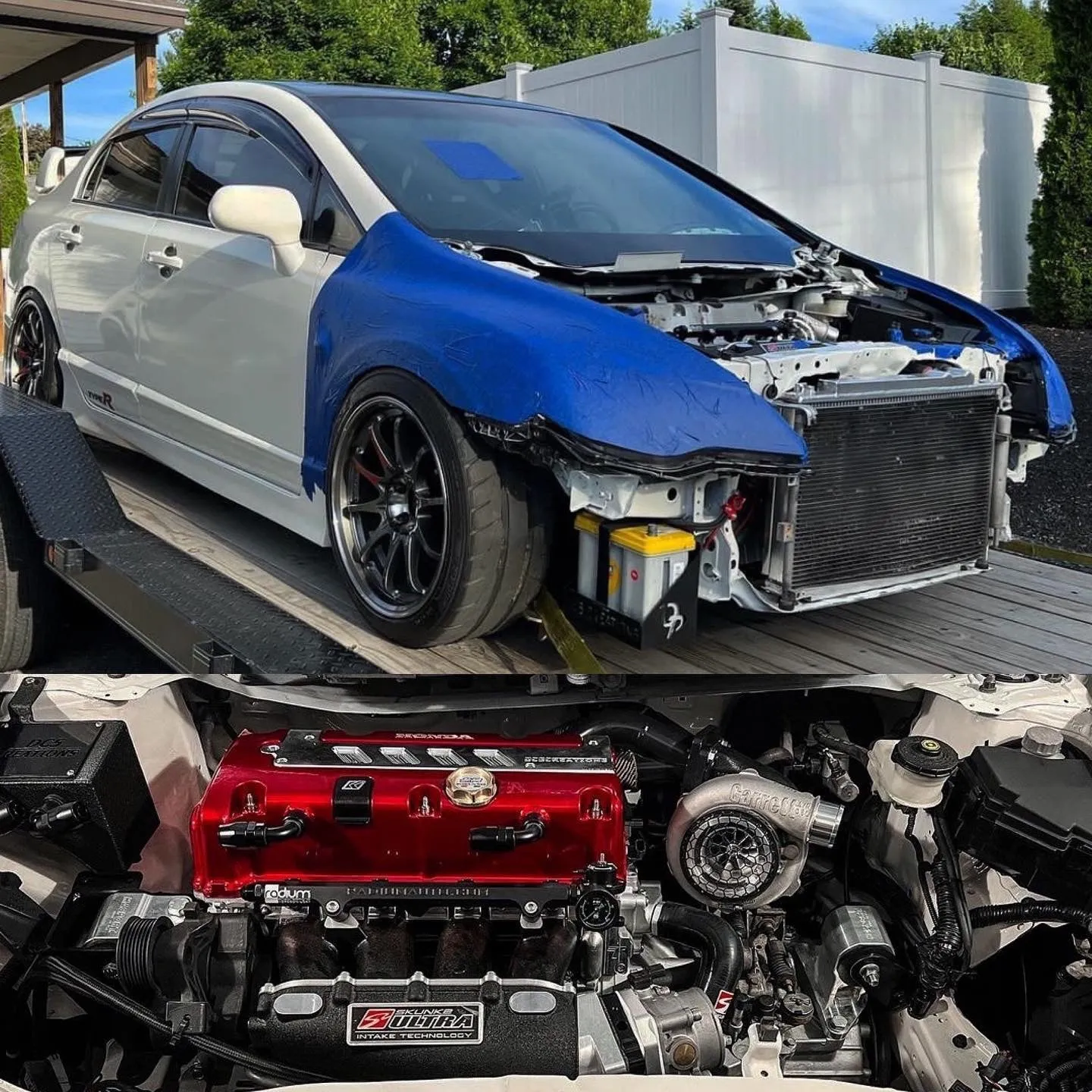 8TH GEN BATTERY RELOCATION KIT
