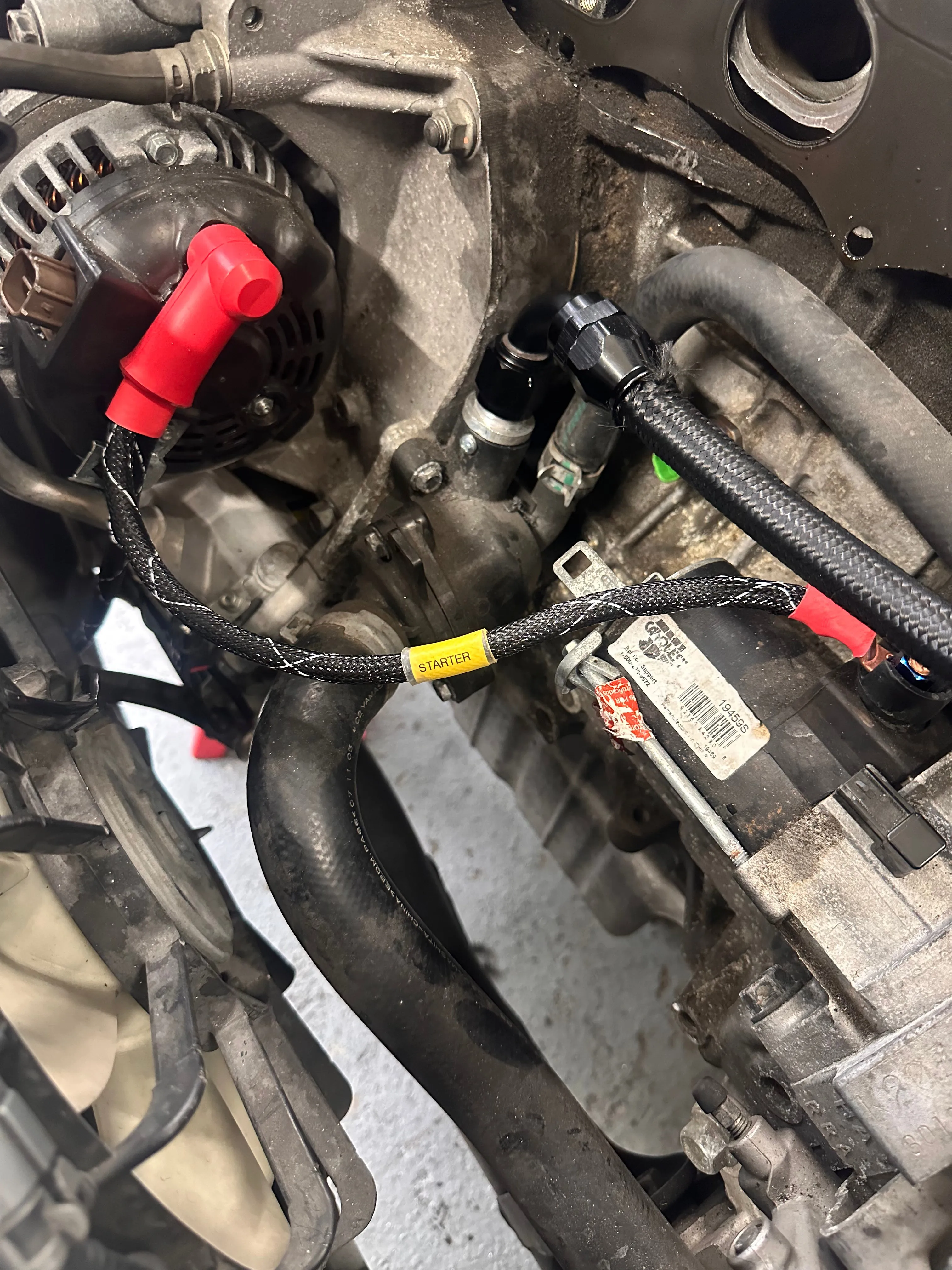 8TH GEN BATTERY RELOCATION KIT