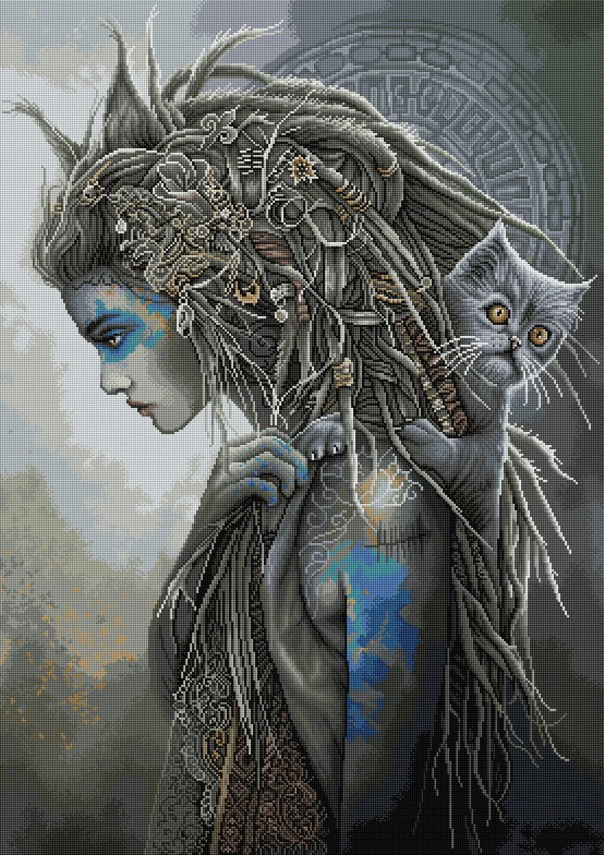 9 Lives by Christopher Lovell, Diamond Art Kit