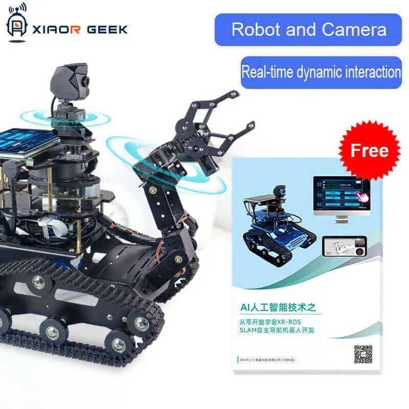 A1 ROS Robot car Python programming with Lidar Depth camera for Jetson NANO 4GB