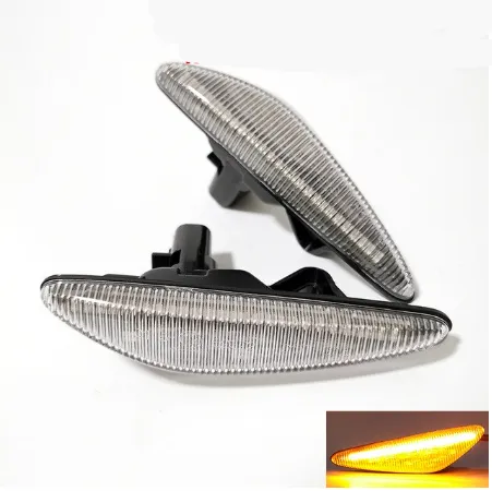 Abarth 124 Spider LED Side Indicators Smoked & Clear Lens