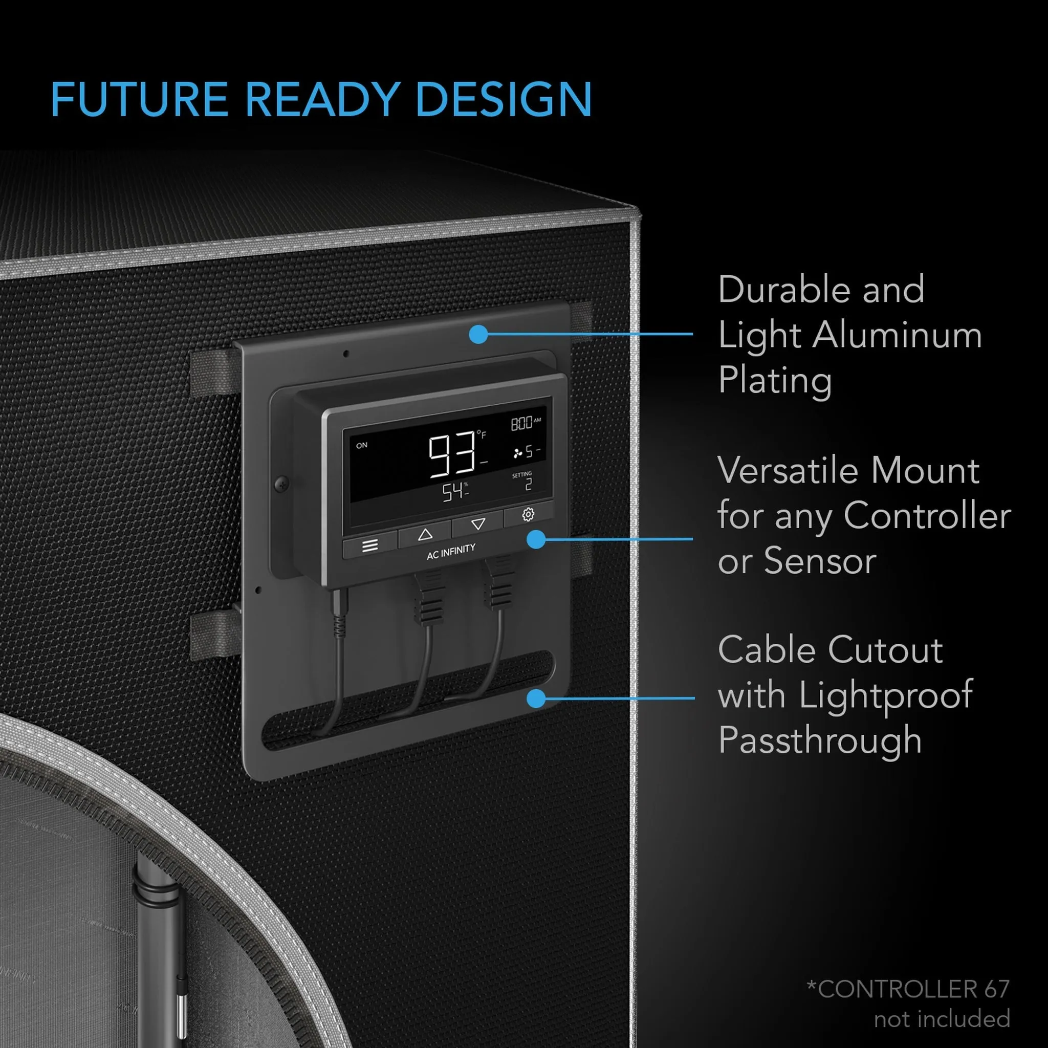 AC Infinity 10x10 Grow Tent & Ventilation Kit