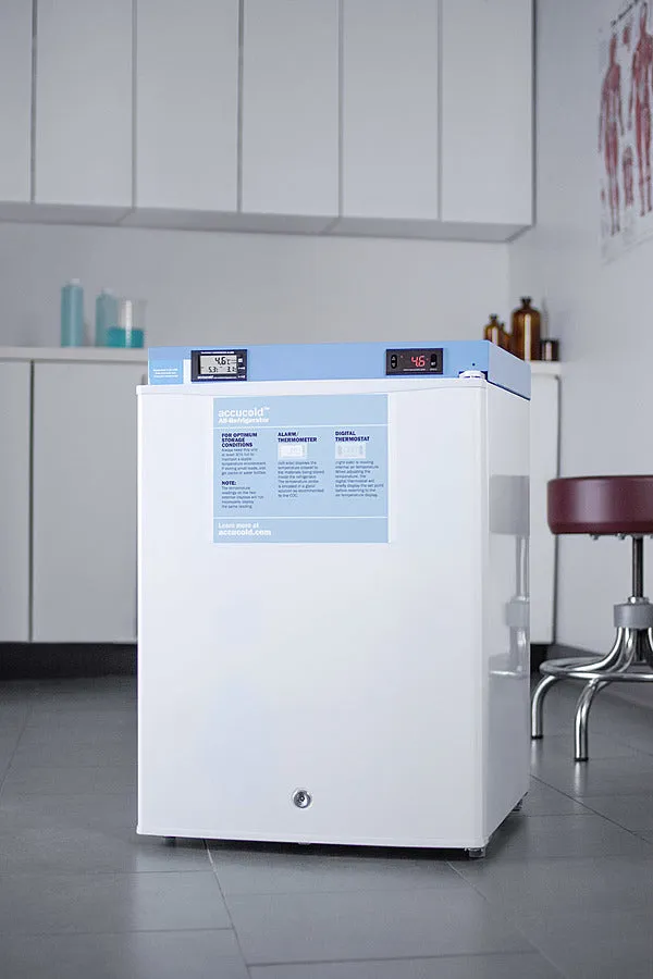 Accucold Compact Auto Defrost Medical/Scientific All-Refrigerator - FF28LWHMED2