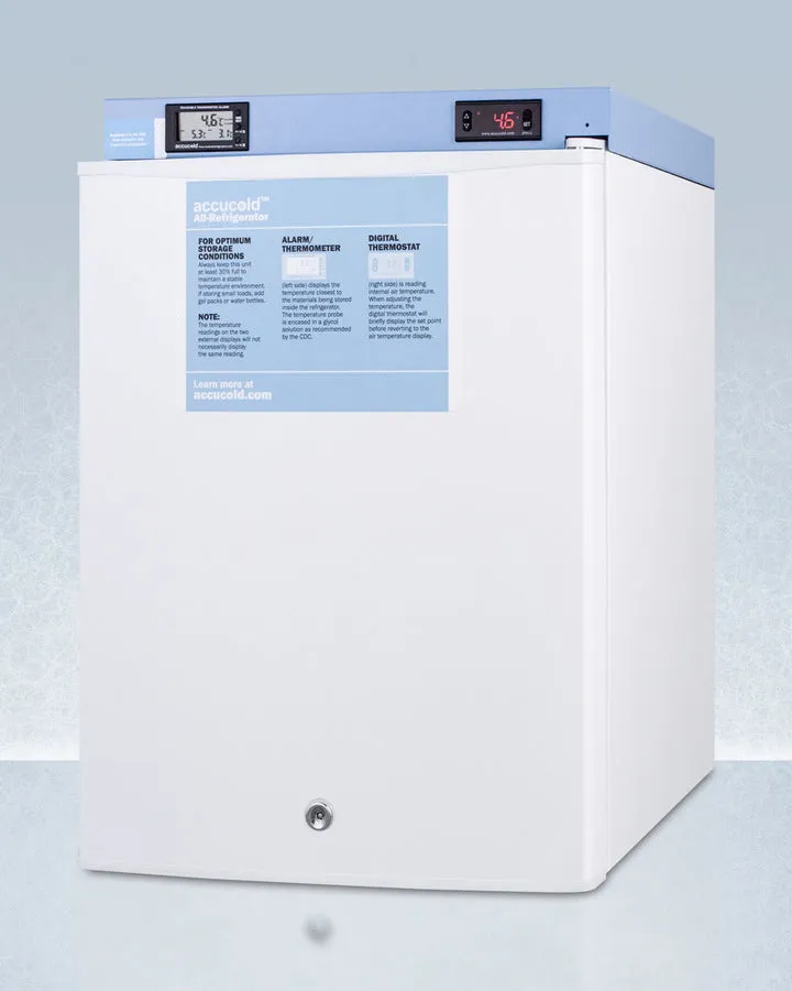 Accucold Compact Auto Defrost Medical/Scientific All-Refrigerator - FF28LWHMED2