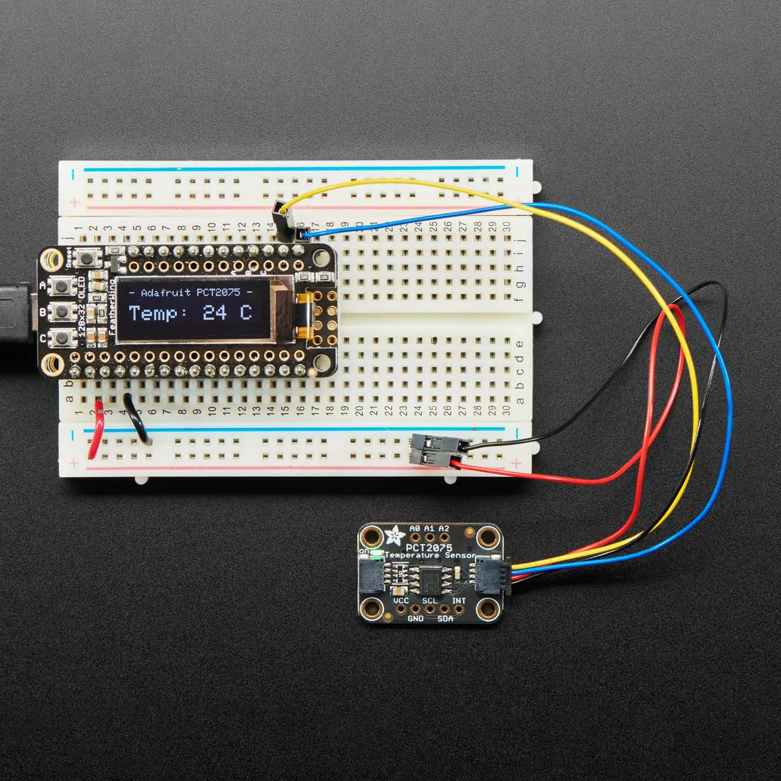 Adafruit PCT2075 Temperature Sensor