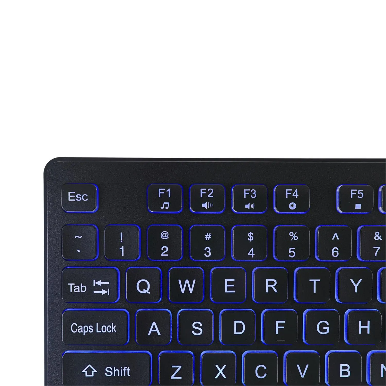 Adesso - Large Print Illuminated Desktop Keyboard