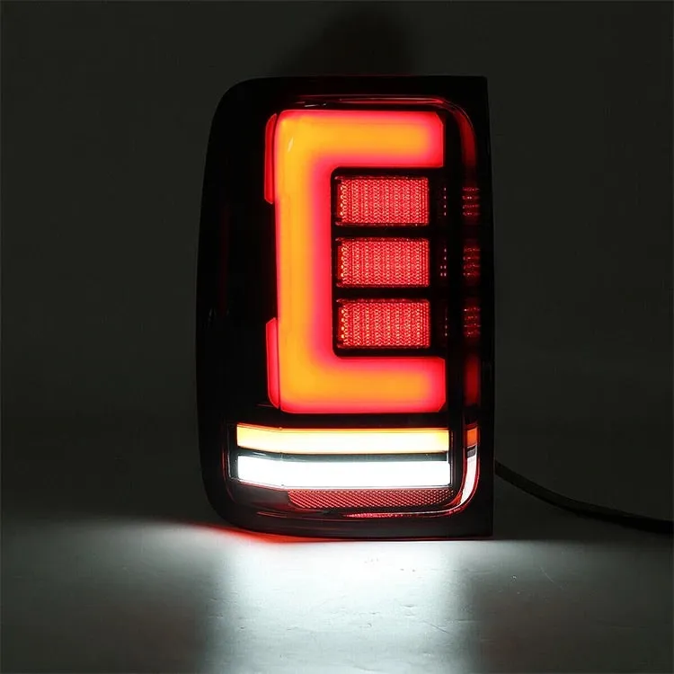 Amarok full LED rear lights with dynamic indicator RED / TINTED