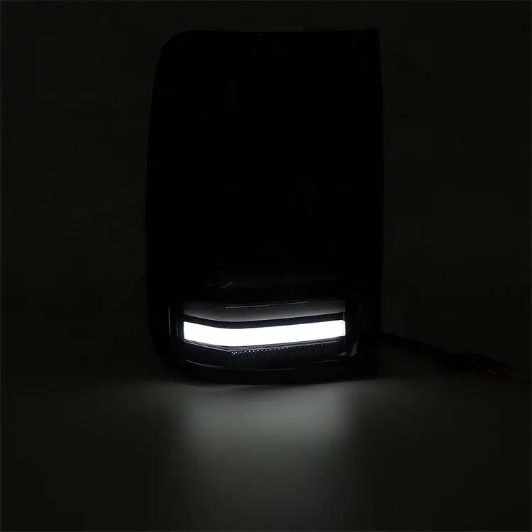 Amarok full LED rear lights with dynamic indicator RED / TINTED